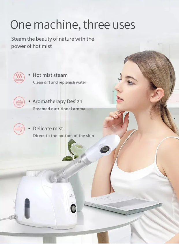 Ozone Facial Steamer Warm Mist Humidifier