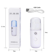 USB Mist Facial Sprayer Humidifier Face