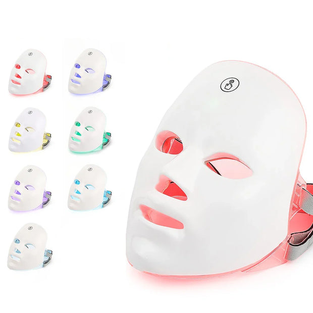 Rechargeable Facial LED Mask Colors