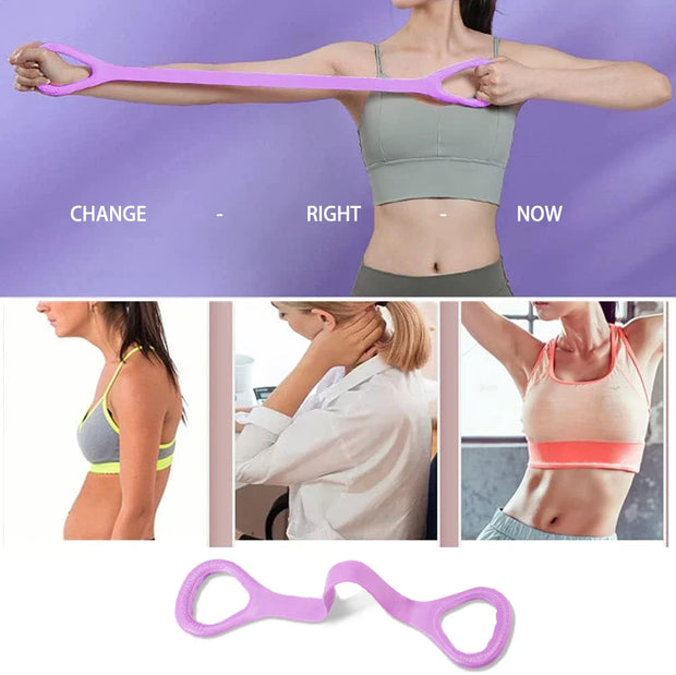 Fitness Workout Resistance Band Arm Back