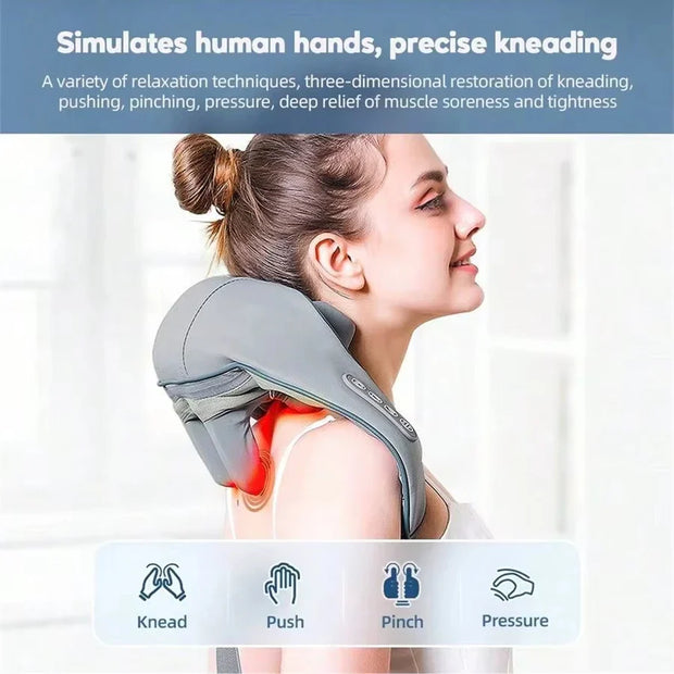 Hot Compress Massager Shoulder Neck