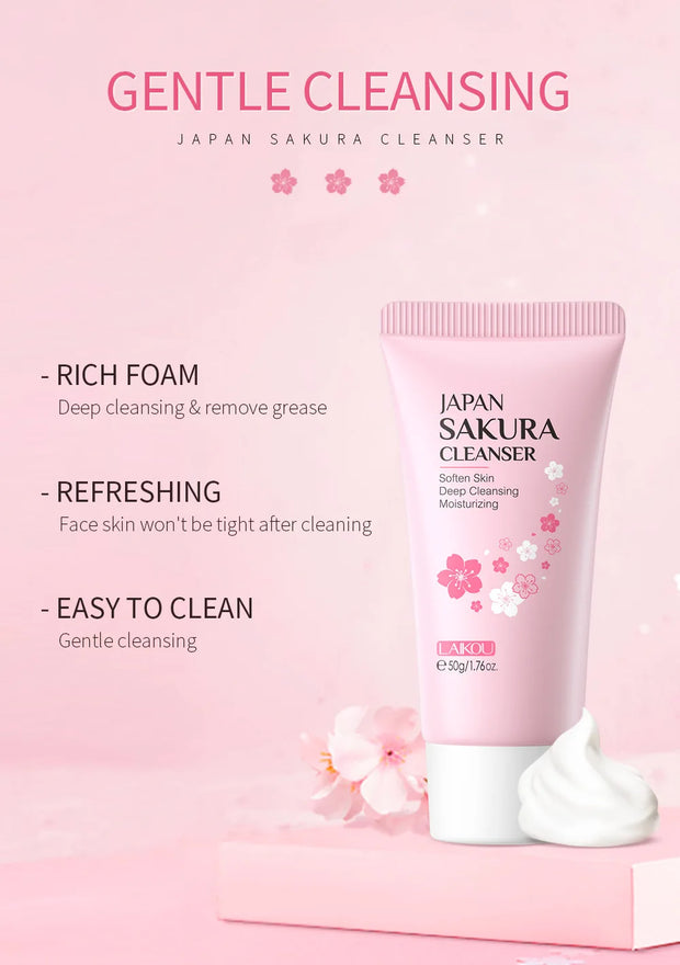 LAIKOU Facial Cleanser Foam Face Wash