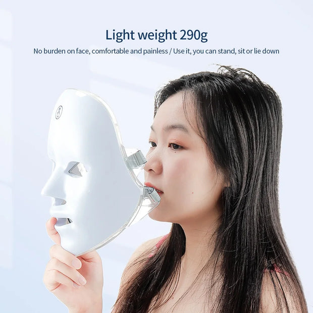 Rechargeable Facial LED Mask Colors