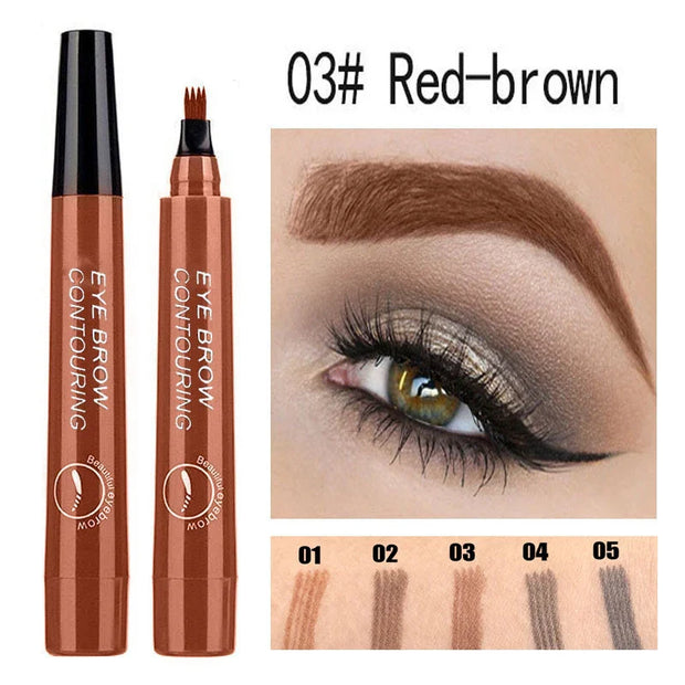 Eyebrow Pen Eyebrow Tattoo Waterproof